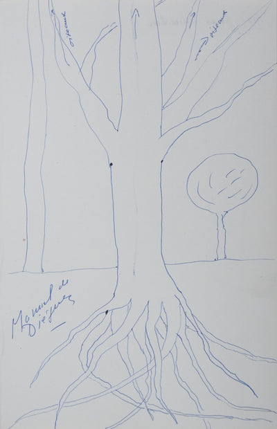 Autographe original de Manuel DE DIEGUEZ (vue générale) - Crédit photo : Galerie Art.Paris