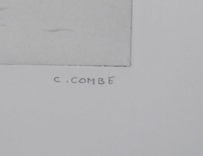 Camille COMBE : Sillages, Gravure originale (photo de détail 2) - Crédit photo : Galerie Art.Paris