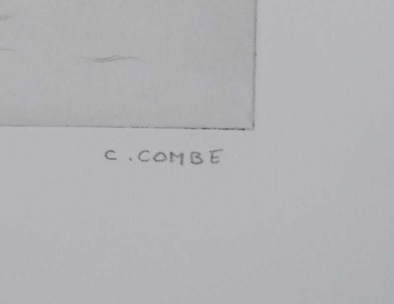 Camille COMBE : Sillages, Gravure originale (photo de détail 2) - Crédit photo : Galerie Art.Paris