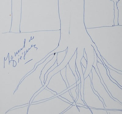 Autographe original de Manuel DE DIEGUEZ (photo de détail 4) - Crédit photo : Galerie Art.Paris