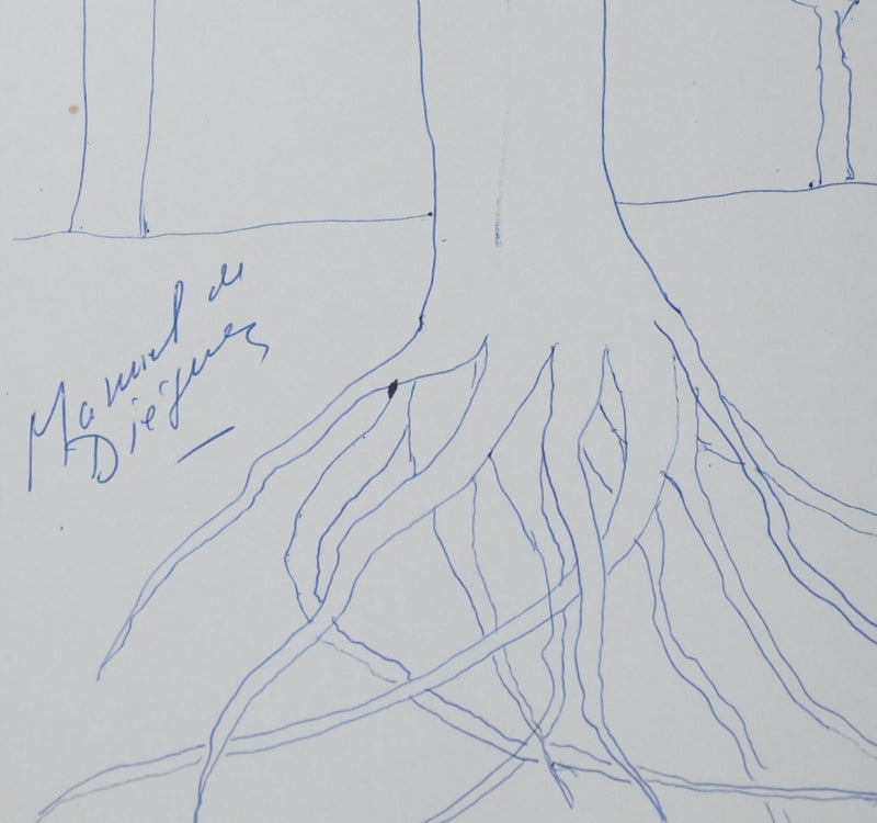 Autographe original de Manuel DE DIEGUEZ (photo de détail 4) - Crédit photo : Galerie Art.Paris