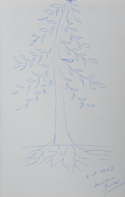 Autographe original de Madeleine DUVAL (vue générale) - Crédit photo : Galerie Art.Paris