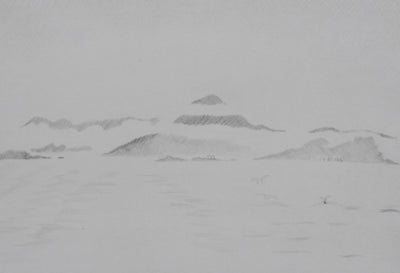 Camille COMBE : Sillages, Gravure originale (photo de détail 4) - Crédit photo : Galerie Art.Paris