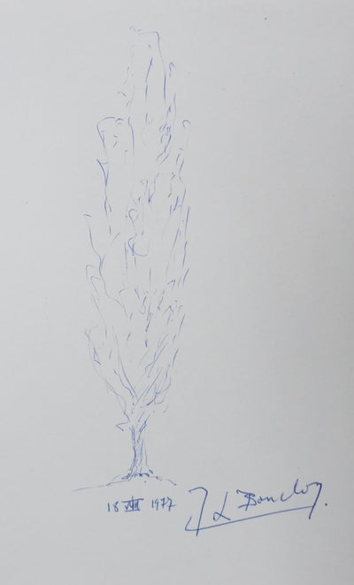 Autographe original de J.L. BOUCLON (photo de détail 3) - Crédit photo : Galerie Art.Paris