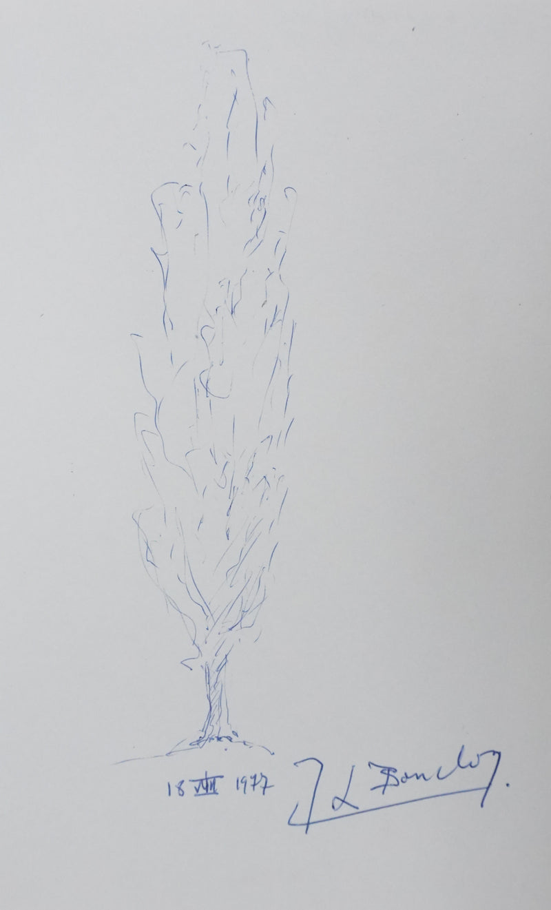 Autographe original de J.L. BOUCLON (photo de détail 3) - Crédit photo : Galerie Art.Paris