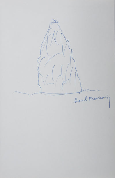 Autographe original de Paul MOUROUSY (vue générale) - Crédit photo : Galerie Art.Paris