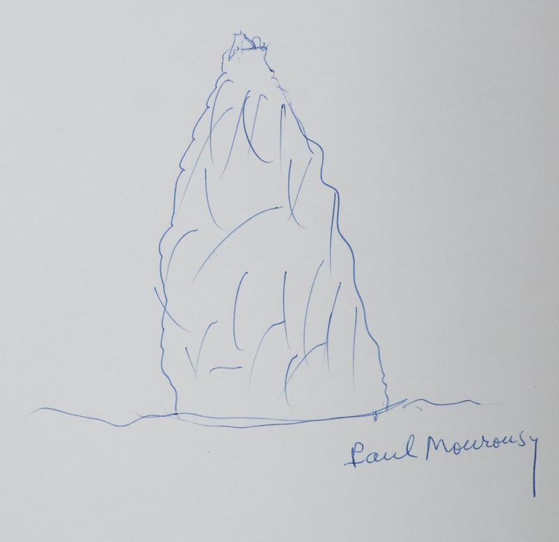 Autographe original de Paul MOUROUSY (photo de détail 3) - Crédit photo : Galerie Art.Paris