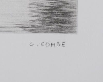 Camille COMBE : Miroitements, Gravure originale signée