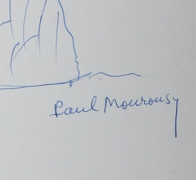 Autographe original de Paul MOUROUSY (photo de détail 2) - Crédit photo : Galerie Art.Paris