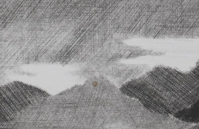 Camille COMBE : Miroitements, Gravure originale signée