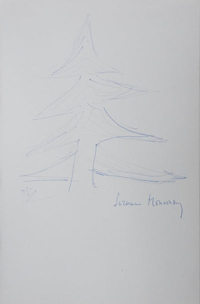 Autographe original de Princesse MOUROUSY (vue générale) - Crédit photo : Galerie Art.Paris