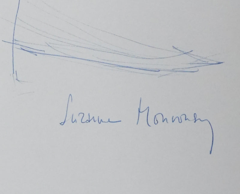 Autographe original de Princesse MOUROUSY (photo de détail 2) - Crédit photo : Galerie Art.Paris