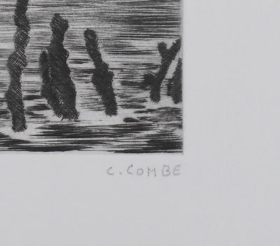 Camille COMBE : Au delà des histoires, Gravure originale signée