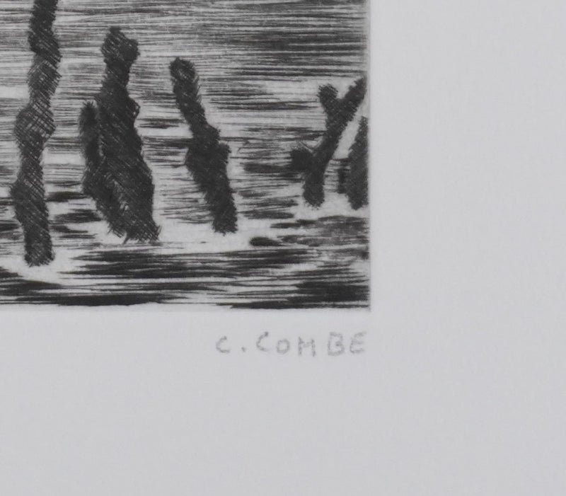 Camille COMBE : Au delà des histoires, Gravure originale signée