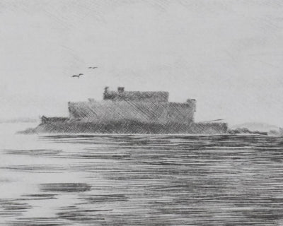 Camille COMBE : Au delà des histoires, Gravure originale signée