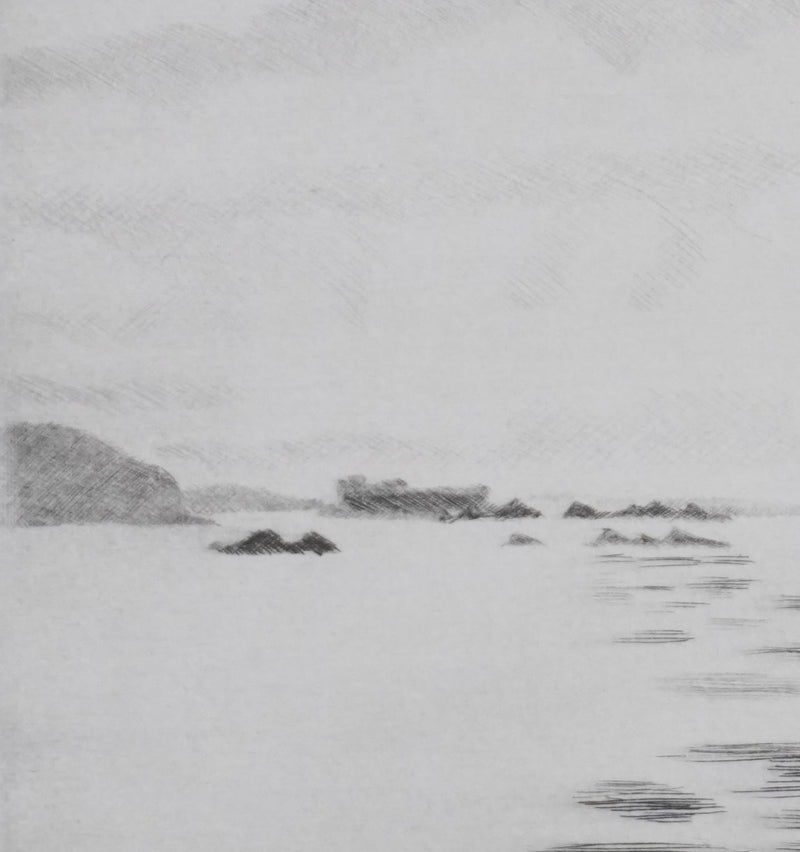 Camille COMBE : Au delà des histoires, Gravure originale signée