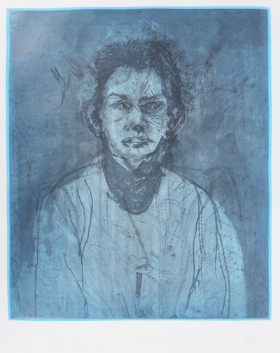 Jim DINE : Nancy Outside in July XIV, Gravure originale signée