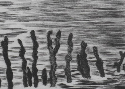 Camille COMBE : Au delà des histoires, Gravure originale signée