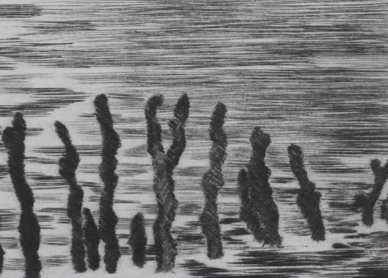Camille COMBE : Au delà des histoires, Gravure originale signée