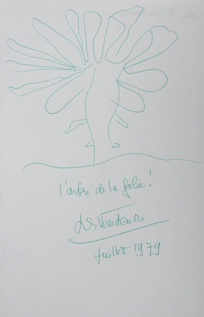 Autographe original de Madame DE VANDEURRE (vue générale) - Crédit photo : Galerie Art.Paris