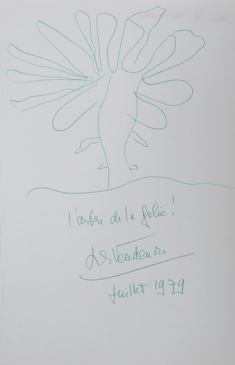 Autographe original de Madame DE VANDEURRE (vue générale) - Crédit photo : Galerie Art.Paris