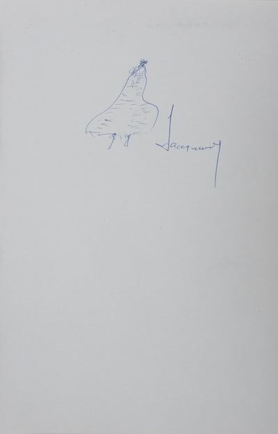 Autographe original de Louis JACQUINOT (photo de détail 3) - Crédit photo : Galerie Art.Paris