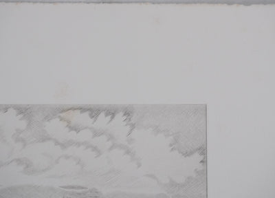 Camille COMBE : Symphonie océane, Gravure originale signée