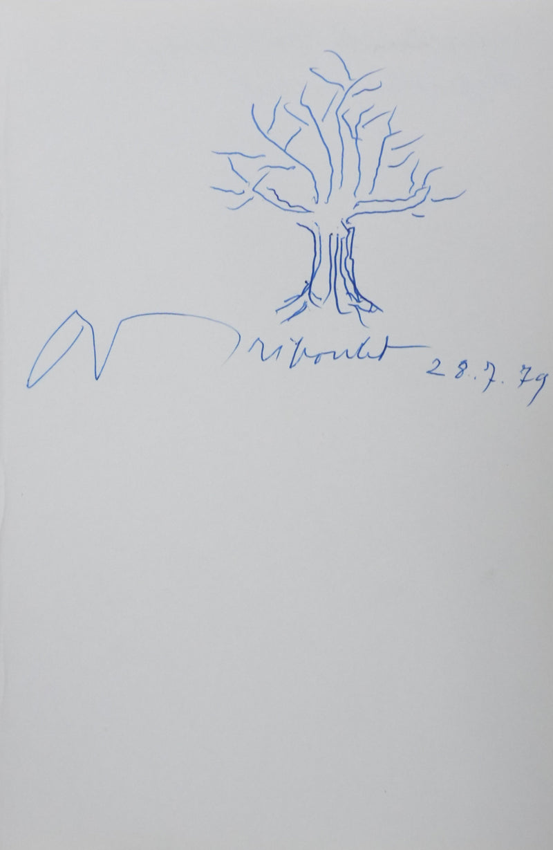 Autographe original de Raymond TRIBOULET (photo de détail 2) - Crédit photo : Galerie Art.Paris