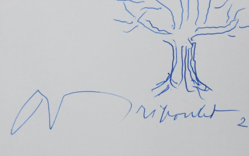 Autographe original de Raymond TRIBOULET (photo de détail 3) - Crédit photo : Galerie Art.Paris