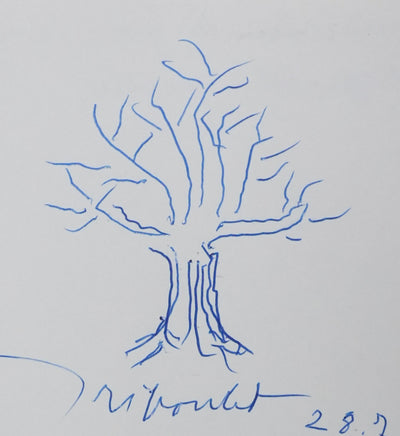 Autographe original de Raymond TRIBOULET (photo de détail 4) - Crédit photo : Galerie Art.Paris