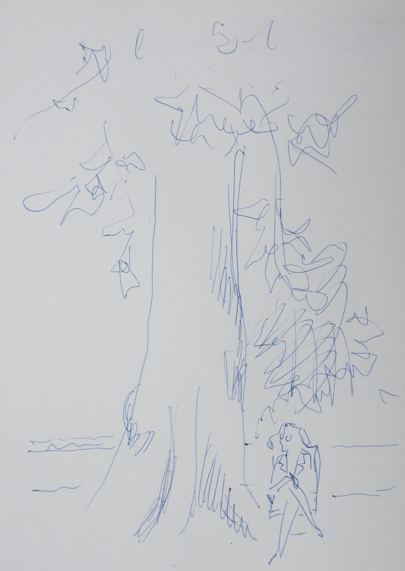 Isabel DE SILVA :, Dessin original (photo de détail 3) - Crédit photo : Galerie Art.Paris