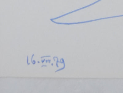 Jean-Louis FUNCK-BRENTANO : L'arbre médical, Autographe et dessin original signé