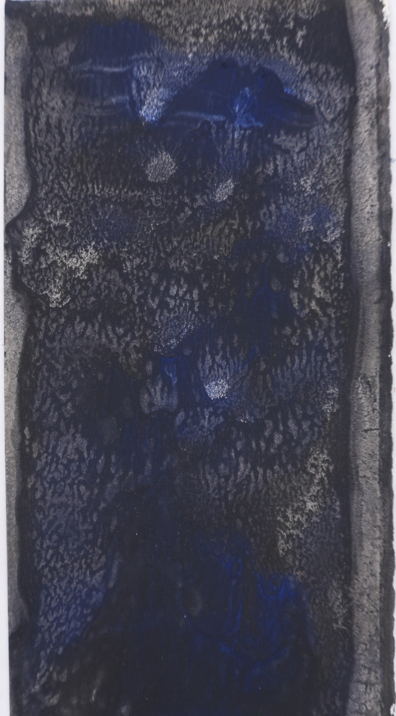 Georges HUGNET : La source, Gouache originale signée