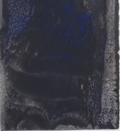 Georges HUGNET : La source, Gouache originale signée