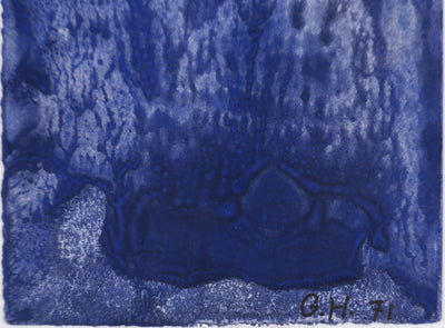 Georges HUGNET : Naissance, Gouache originale signée