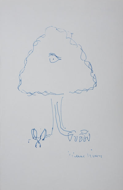 Autographe original de Pierre SIMON (vue générale) - Crédit photo : Galerie Art.Paris