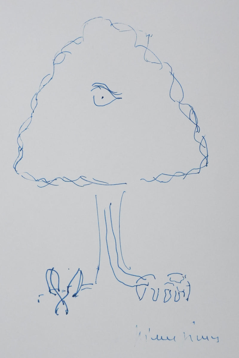 Autographe original de Pierre SIMON (photo de détail 3) - Crédit photo : Galerie Art.Paris