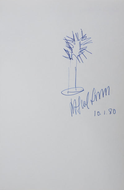 Autographe original de Pascal SEVRAN (photo de détail 3) - Crédit photo : Galerie Art.Paris