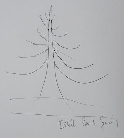 Autographe original de Estelle SAINT GERMAIN (photo de détail 3) - Crédit photo : Galerie Art.Paris