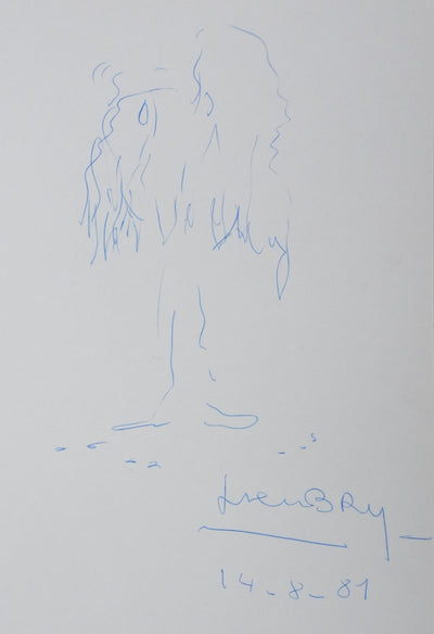 Autographe original de Henri BRY (photo de détail 3) - Crédit photo : Galerie Art.Paris