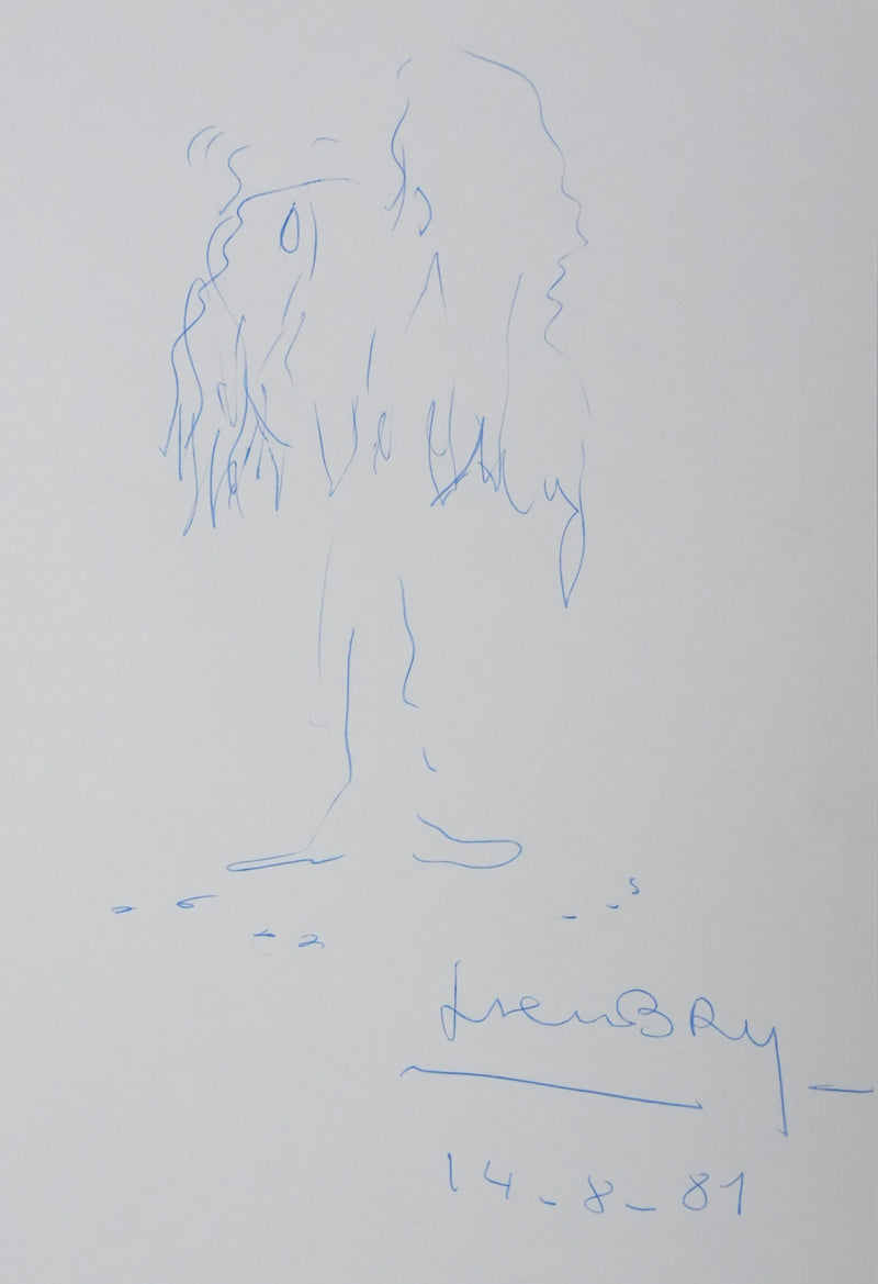 Autographe original de Henri BRY (photo de détail 3) - Crédit photo : Galerie Art.Paris