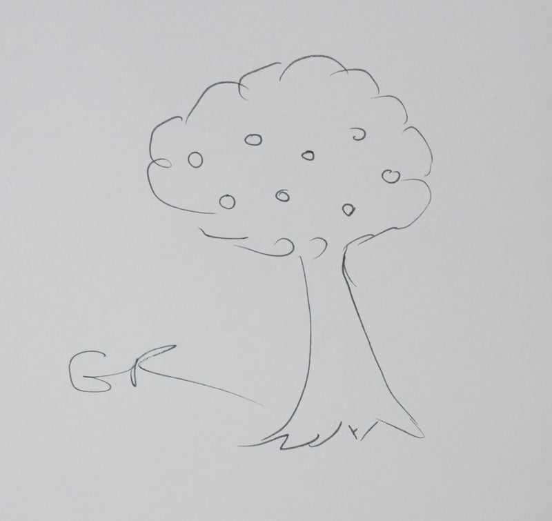 Autographe original de Gilles RAGACHE (vue générale) - Crédit photo : Galerie Art.Paris