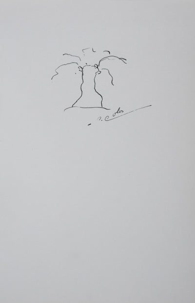 Autographe original de Raymond COLAS (photo de détail 3) - Crédit photo : Galerie Art.Paris