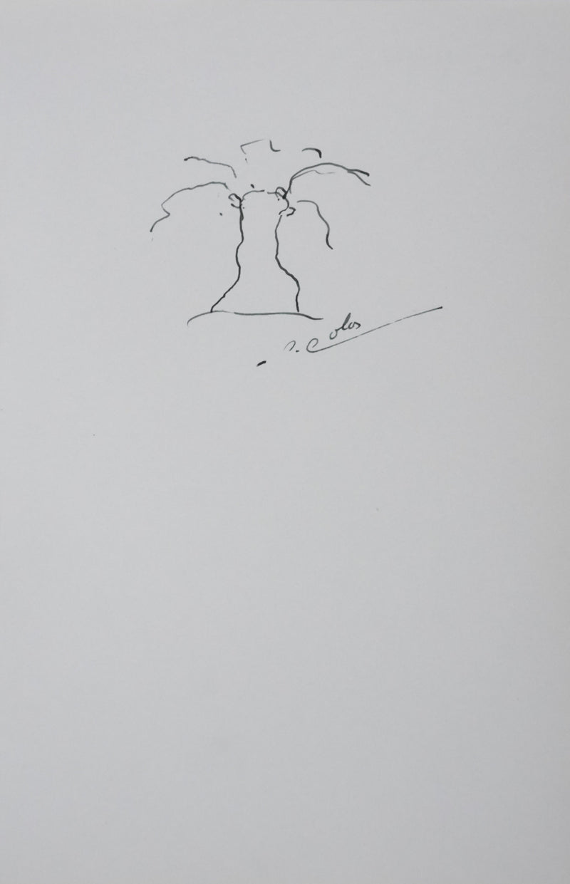 Autographe original de Raymond COLAS (photo de détail 3) - Crédit photo : Galerie Art.Paris