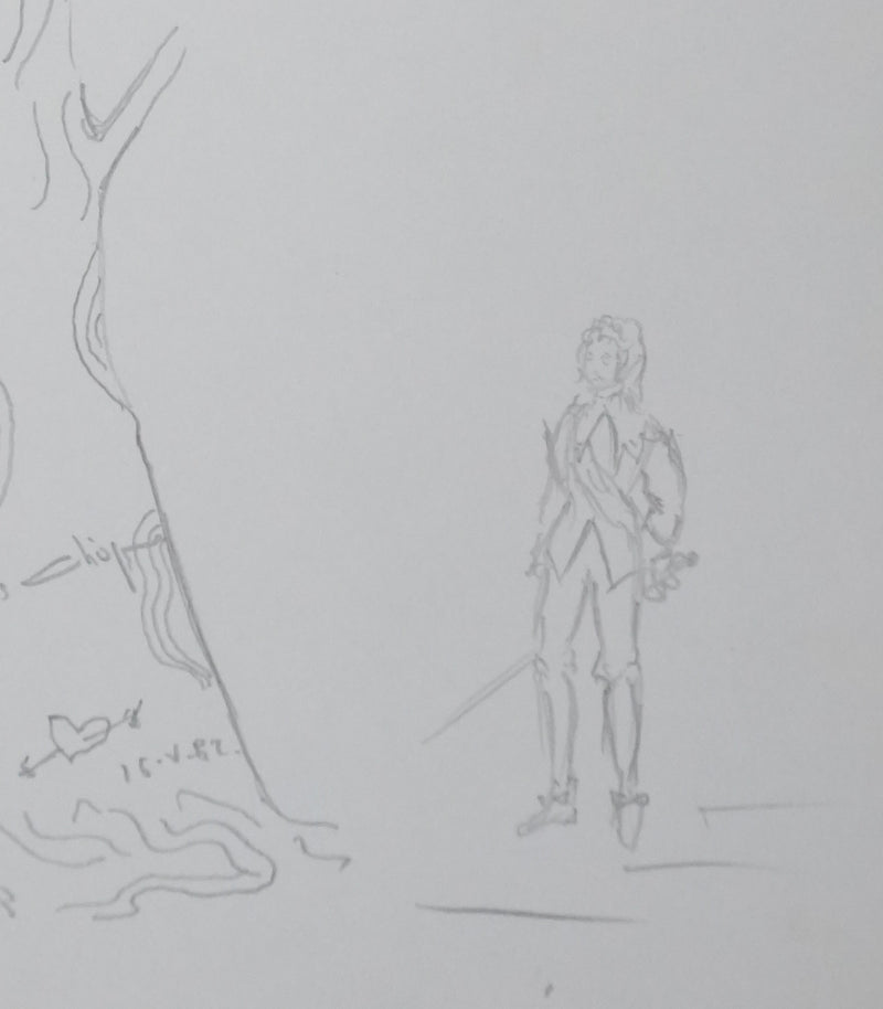 Autographe original de Jean François CHIAPPE (photo de détail 3) - Crédit photo : Galerie Art.Paris