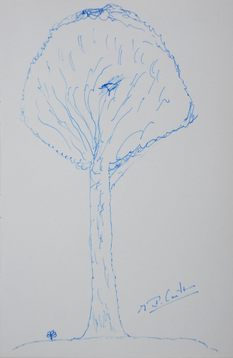 Autographe original de Marc ANDRY (vue générale) - Crédit photo : Galerie Art.Paris