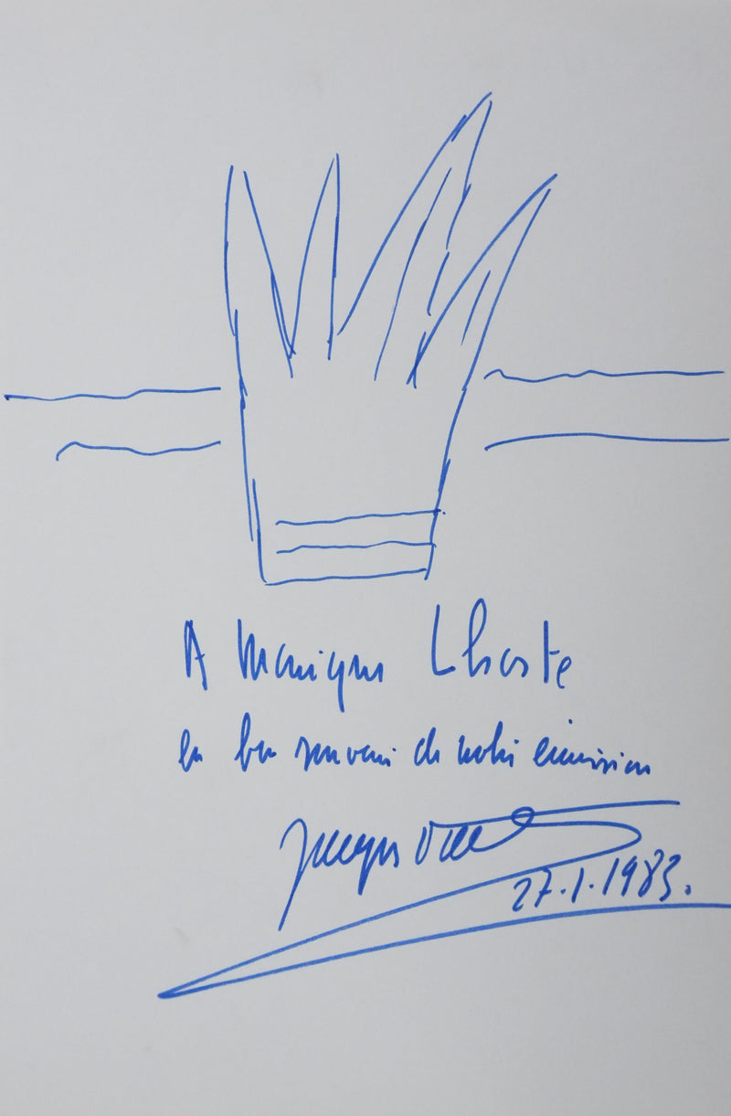 Autographe original de Jacques VILLEMINOT (vue générale) - Crédit photo : Galerie Art.Paris