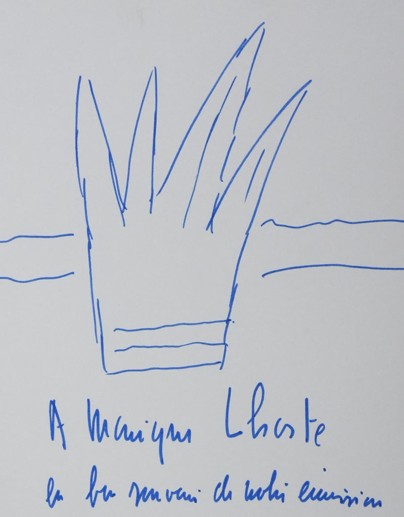 Autographe original de Jacques VILLEMINOT (photo de détail 3) - Crédit photo : Galerie Art.Paris