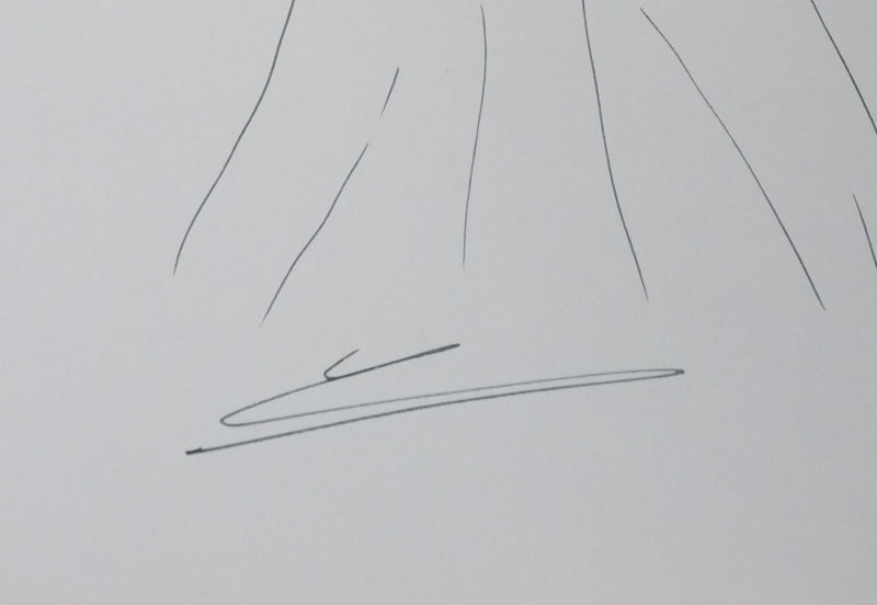 Autographe original de Christian JACQ (photo de détail 2) - Crédit photo : Galerie Art.Paris