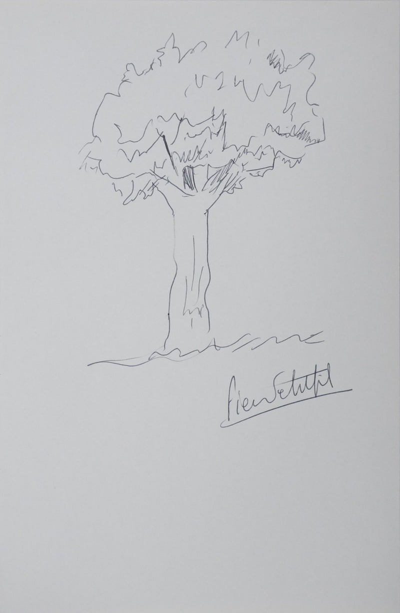 Autographe original de Pierre PETITFILS (vue générale) - Crédit photo : Galerie Art.Paris